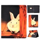For iPad 2 / 3 / 4 Electric Horizontal TPU Painted Flat Feather Case with Sleep Function & Pen Cover & Card Slot & Holder(Bugs Bunny) - 1