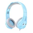 SoulBytes S31 Kids Wired Over-Ear Earphone with Microphone, Length: 1.5m(Blue) - 1