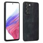 For Samsung Galaxy S20 FE / S20 Lite AZNS 3D Embossed Skin Feel Phone Case(Black) - 1