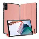 For Xiaomi Redmi Pad 10.61 DUX DUCIS Domo Series Magnetic Flip Leather Tablet Case(Pink) - 1