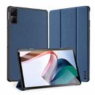 For Xiaomi Redmi Pad 10.61 DUX DUCIS Domo Series Magnetic Flip Leather Tablet Case(Blue) - 1