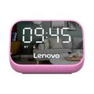Lenovo TS13 Wireless Portable Subwoofer Stereo Bluetooth Speaker Smart Alarm Clock(Pink) - 1