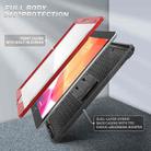 For iPad 10.2 2021 / 2020 / 2019 Explorer Tablet Protective Case with Screen Protector(Metal Red) - 3