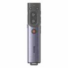 Baseus WKCD020013 Red Laser Wireless Multimedia Presenter Page Turning Pen,Charging Version(Grey) - 1