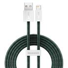 Baseus Dynamic 2 Series 2.4A USB to 8 Pin Fast Charging Data Cable, Cable Length:2m(Green) - 1