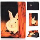 Electric Horizontal TPU Painted Flat Feather Case with Pen Cover & Card Slot & Holder(Bugs Bunny) - 1