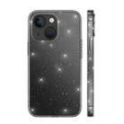 For iPhone 13 wlons All-Inclusive Glitter Phone Case(Transparent Black) - 1