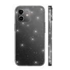 For iPhone 12 / 12 Pro wlons All-Inclusive Glitter Phone Case(Transparent Black) - 1
