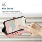 For Xiaomi Redmi Note 10 4G / 10S Side Buckle Double Fold Hand Strap Leather Phone Case(Pink) - 6