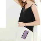 For Samsung Galaxy S22 5G Side Buckle Double Fold Hand Strap Leather Phone Case(Purple) - 7