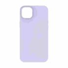 For iPhone 14 Plus TOTUDESIGN AA-148 Brilliant Series Shockproof Liquid Silicone Phone Case(Light Purple) - 1