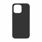 For iPhone 14 Pro TOTUDESIGN AA-148 Brilliant Series Shockproof Liquid Silicone Phone Case(Black) - 1