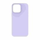 For iPhone 14 Pro TOTUDESIGN AA-148 Brilliant Series Shockproof Liquid Silicone Phone Case(Light Purple) - 1