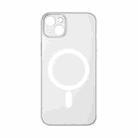 For iPhone 14 TOTUDESIGN AA-170 Zero Feeling Series Frosted Magsafe Phone Case(Transparent) - 1