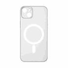 For iPhone 14 Plus TOTUDESIGN AA-170 Zero Feeling Series Frosted Magsafe Phone Case(Transparent) - 1