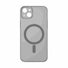 For iPhone 14 Plus TOTUDESIGN AA-170 Zero Feeling Series Frosted Magsafe Phone Case(Light Black) - 1