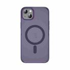 For iPhone 14 TOTUDESIGN AA-178 Gingle Series Translucent Matte Magsafe Phone Case(Purple) - 1