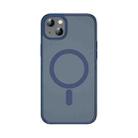 For iPhone 14 Plus TOTUDESIGN AA-178 Gingle Series Translucent Matte Magsafe Phone Case(Blue) - 1