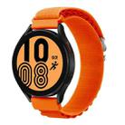 22mm Universal Nylon Loop Watch Band(Orange) - 1