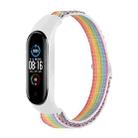 For Xiaomi Mi Band 3 / 4 / 5 / 6 / 7 Nylon Loop Watch Band(Seven Colors) - 1