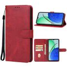 For Huawei nova Y61 Leather Phone Case(Red) - 1