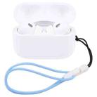 For Apple AirPods Pro 2 Wireless Earphone Anti-Lost Rope Phone Case Lanyard(Blue 02) - 1