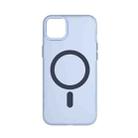 For iPhone 14 TOTUDESIGN AA-194 Crystal Color Series Magsafe Magnetic Phone Case(Blue) - 1