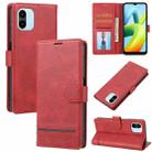 For Xiaomi Redmi A1 Classic Wallet Flip Leather Phone Case(Red) - 1