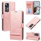 For Xiaomi 12T / 12T Pro / Redmi K50 Ultra Classic Wallet Flip Leather Phone Case(Pink) - 1