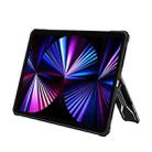 For iPad 10th Gen 10.9 2022 Transparent Acrylic PC TPU Tablet Case with Holder(Black) - 5