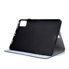 For iPad Pro 11 (2020) Sewing Thread Horizontal Solid Color Flat Leather Tablet Case with Sleep Function & Pen Cover & Anti Skid Strip & Card Slot & Holder(Blue) - 6