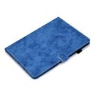 For iPad Pro 11 (2020) Sewing Thread Horizontal Solid Color Flat Leather Tablet Case with Sleep Function & Pen Cover & Anti Skid Strip & Card Slot & Holder(Blue) - 8