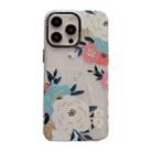 For iPhone 14 Dual-side Laminating TPU Phone Case(Rich Flower) - 1