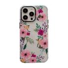 For iPhone 13 Dual-side Laminating TPU Phone Case(Morning Glory Flower) - 1