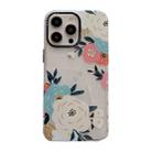 For iPhone 13 Dual-side Laminating TPU Phone Case(Rich Flower) - 1