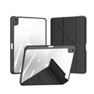 For iPad 10th Gen 10.9 2022 DUX DUCIS Magi Series Smart Leather Tablet Case(Black) - 1