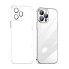 For iPhone 14 Pro Max SULADA Crystal Steel Series TPU Transparent Phone Case(Transparent) - 1