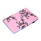 For iPad Pro 11 (2020) Sewing Thread Horizontal Painted Flat Leather Tablet Case with Sleep Function & Pen Cover & Anti Skid Strip & Card Slot & Holder(Plum Blossom) - 10