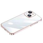 For iPhone 14 SULADA Hard PC Shockproof Phone Case(Pink) - 1