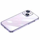 For iPhone 14 SULADA Hard PC Shockproof Phone Case(Dark Purple) - 1