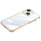 For iPhone 14 Plus SULADA Hard PC Shockproof Phone Case(Gold) - 1