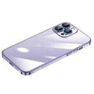 For iPhone 14 Pro SULADA Hard PC Shockproof Phone Case(Dark Purple) - 1