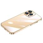 For iPhone 14 Pro Max SULADA Hard PC Shockproof Phone Case(Gold) - 1