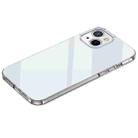 For iPhone 14 SULADA Frosted Series Shockproof Transparent TPU Phone Case(White) - 1