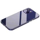 For iPhone 14 Plus SULADA Frosted Series Shockproof Transparent TPU Phone Case(Purple) - 1