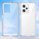 For Xiaomi Redmi Note 12 Pro+ China / Global Colorful Series Acrylic + TPU Phone Case(Transparent) - 2