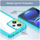 For Xiaomi Redmi Note 12 Pro+ China / Global Colorful Series Acrylic + TPU Phone Case(Transparent Blue) - 4
