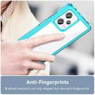 For Xiaomi Redmi Note 12 Pro+ China / Global Colorful Series Acrylic + TPU Phone Case(Transparent Blue) - 6