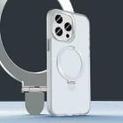 For iPhone 13 Pro Yadun Holder Magsefe Phone Case(Morning Fog Transparent) - 1