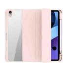 For iPad 10th Gen 10.9 2022 Mutural Pinyue Series Smart Leather Tablet Case(Pink) - 1
